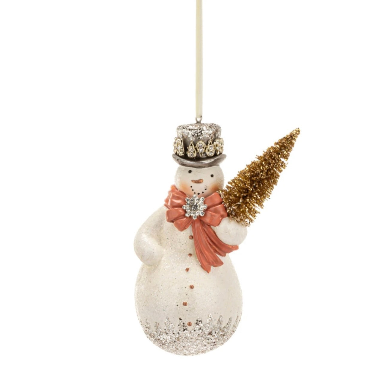 Sparkle & Joy Snowman Ornament - Tree