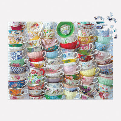Teacups 1000 Piece Puzzle - Putti Fine Furnishings
