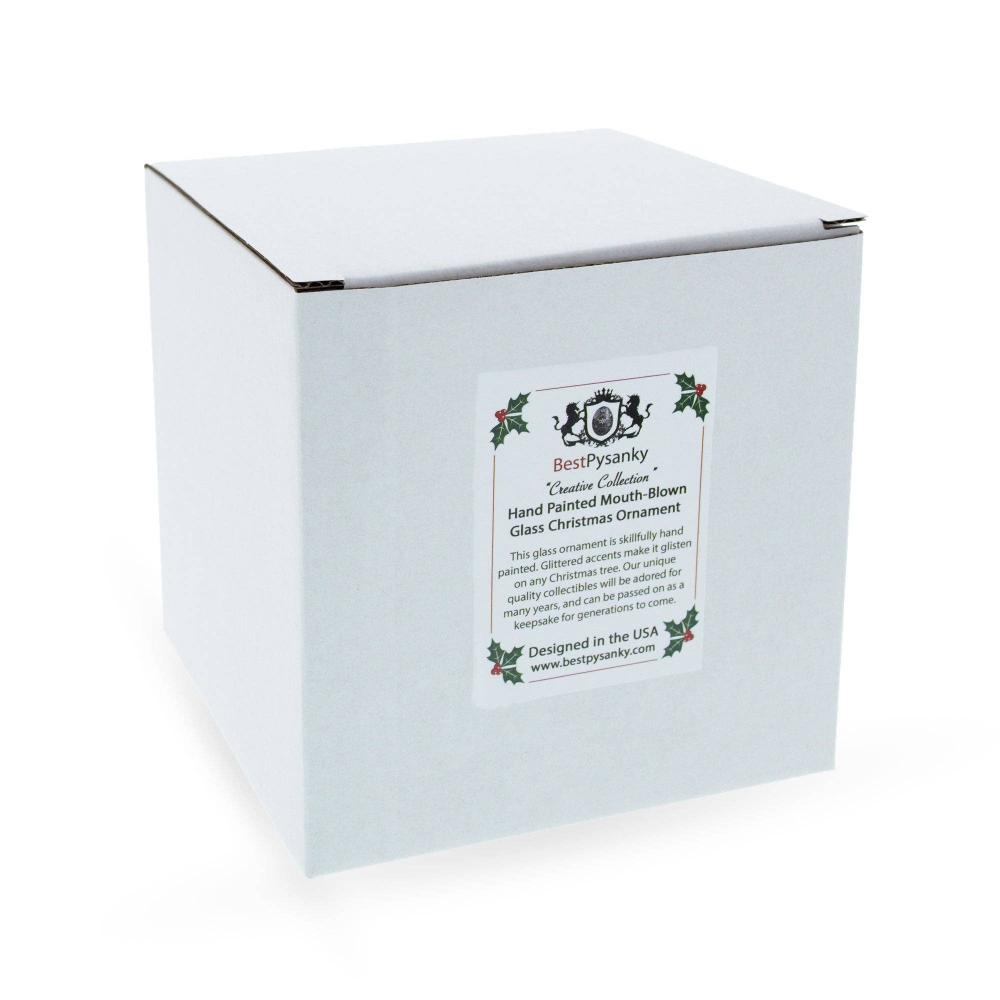 Conch Sea Snail Shell Glass Christmas Ornament | Putti Christmas Decorations