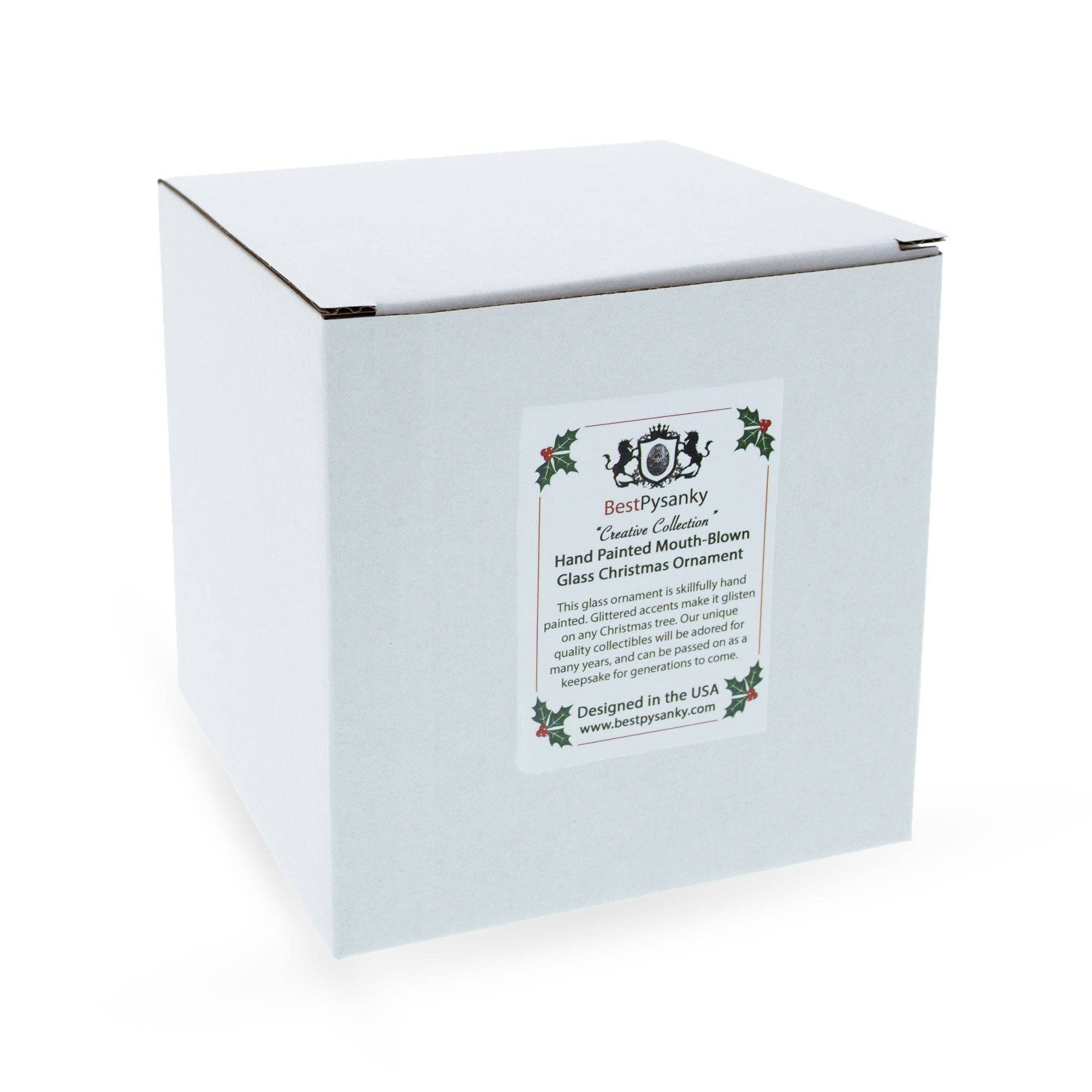 Majestic Marlin Fish Glass Ornament