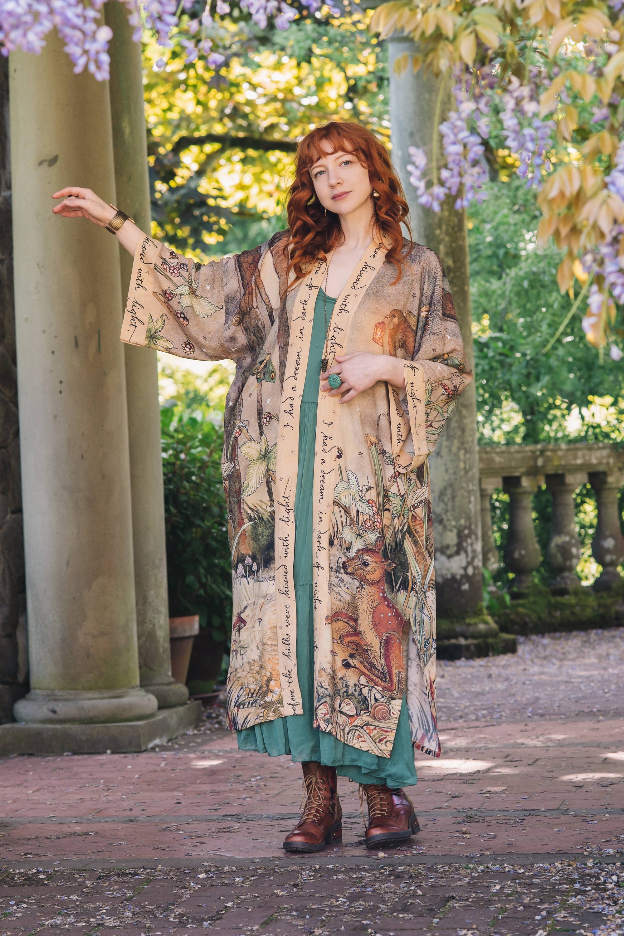 "Lovelight" Opera Duster Kimono Robe