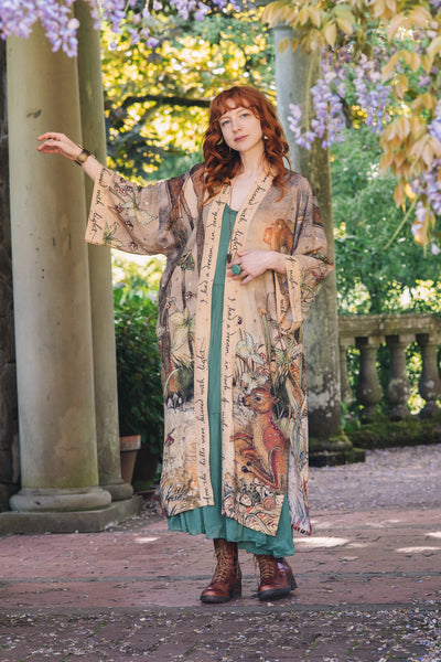 "Lovelight" Opera Duster Kimono Robe