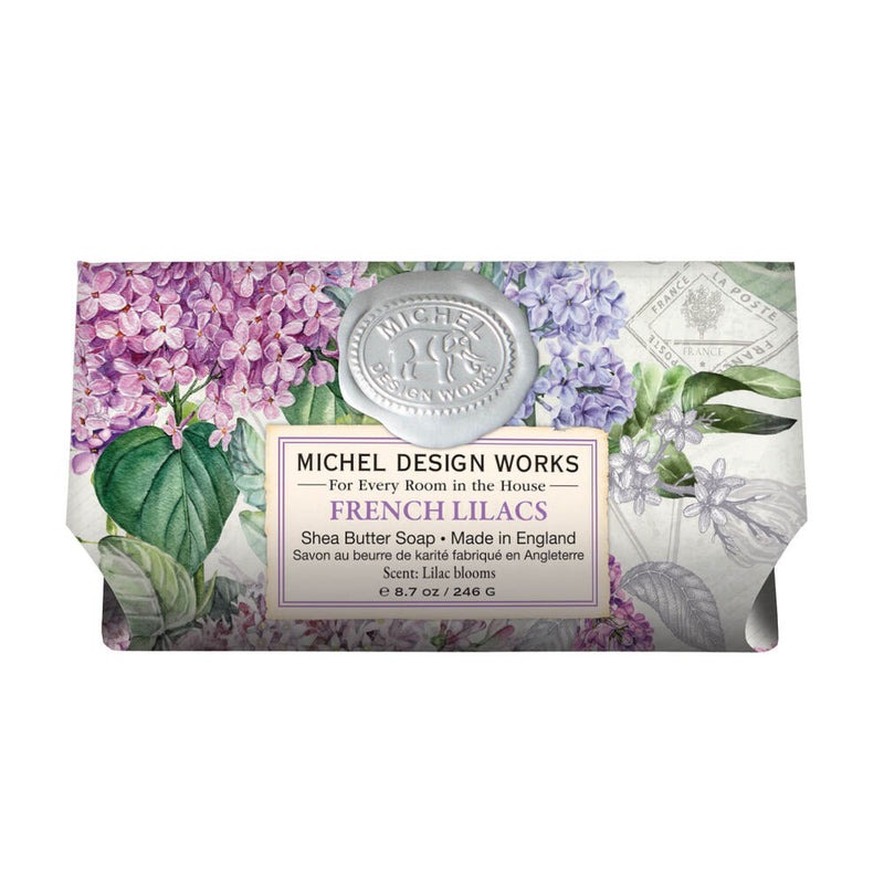 Michel Design Works French Lilacs Large Soap Bar | Putti Fine Furnishings