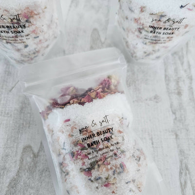 Inner Beauty Bath Soak - Bath Salt - with Rose Quartz