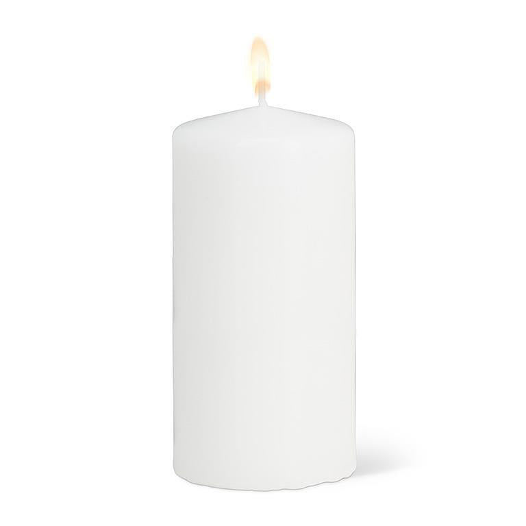 White Classic Pillar Candle - Large