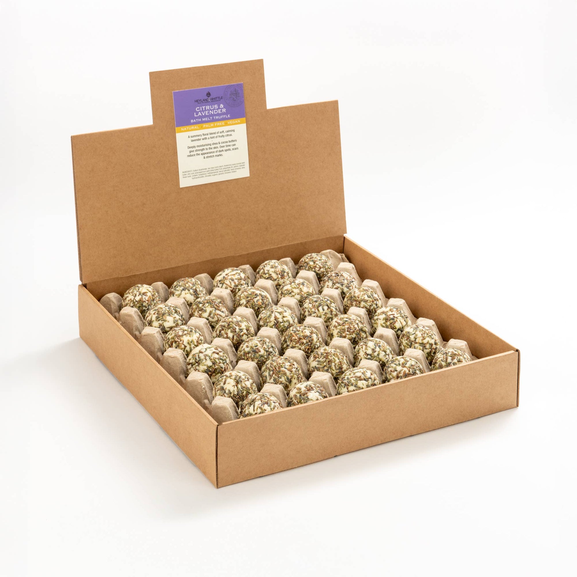 Heyland & Whittle  Citrus & Lavender Bath Melt Truffle - Bulk