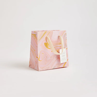 Hand Marbled Gift Bags Pastel - Small