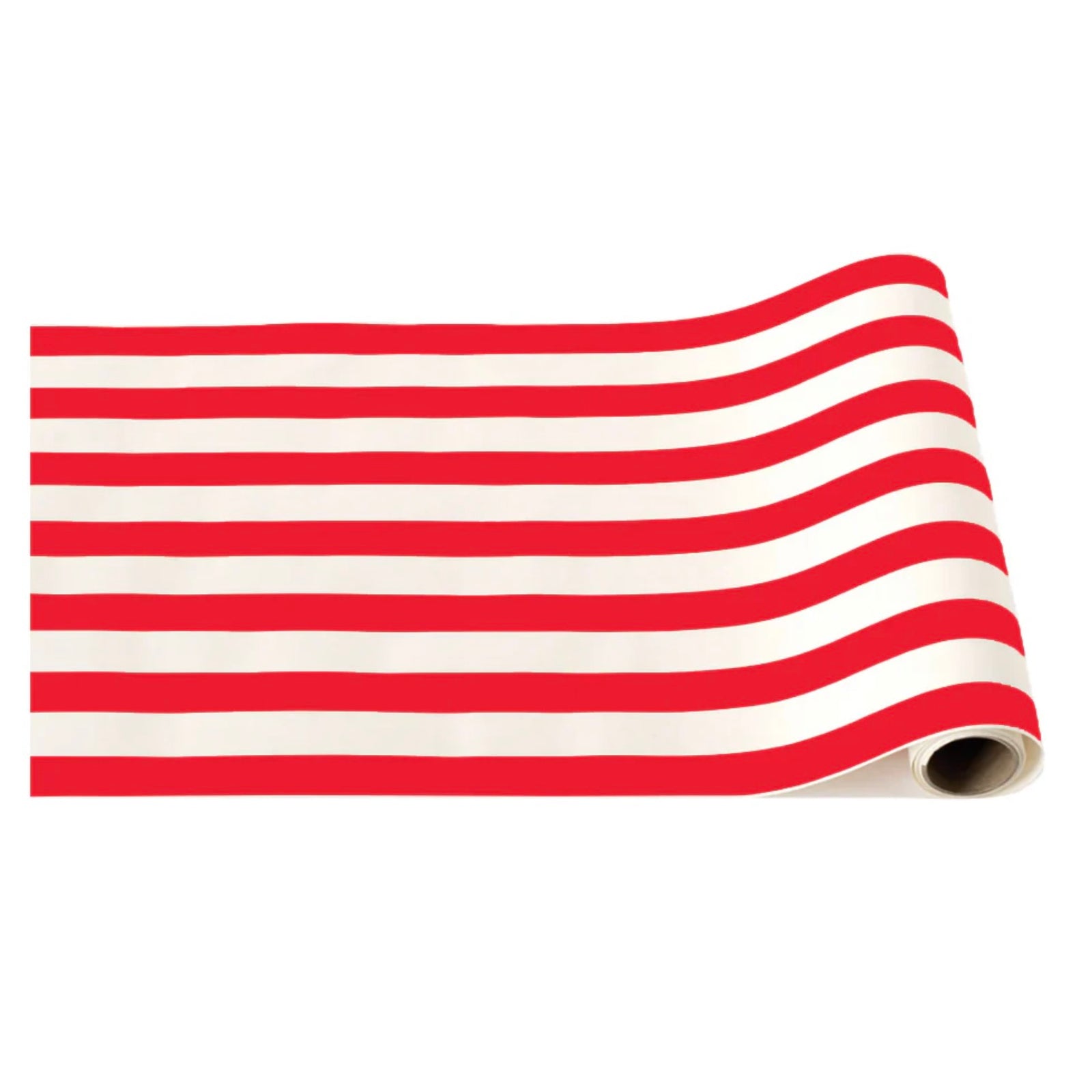 Red Cabana Stripe Table Runner