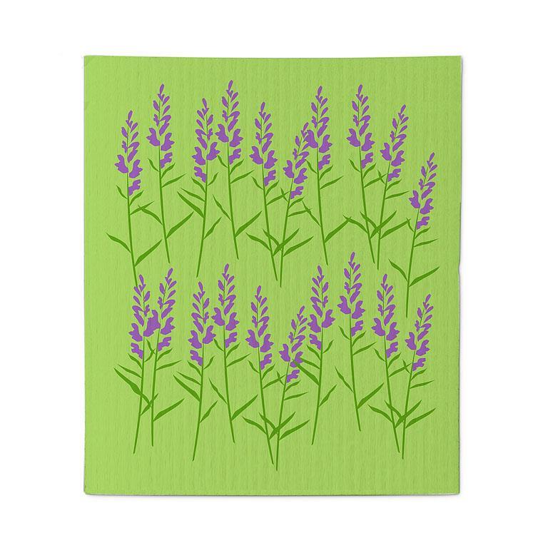 Lavender Branch Swedish Dish Cloths - Set of 2  | Putti Fine Furnishings 