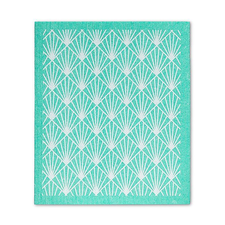 Art Deco Graphic Swedish Dish Cloths - Set of 2