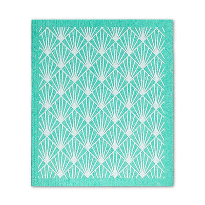 Art Deco Graphic Swedish Dish Cloths - Set of 2