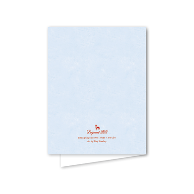 Snowglobe Ski Boxed Christmas Cards