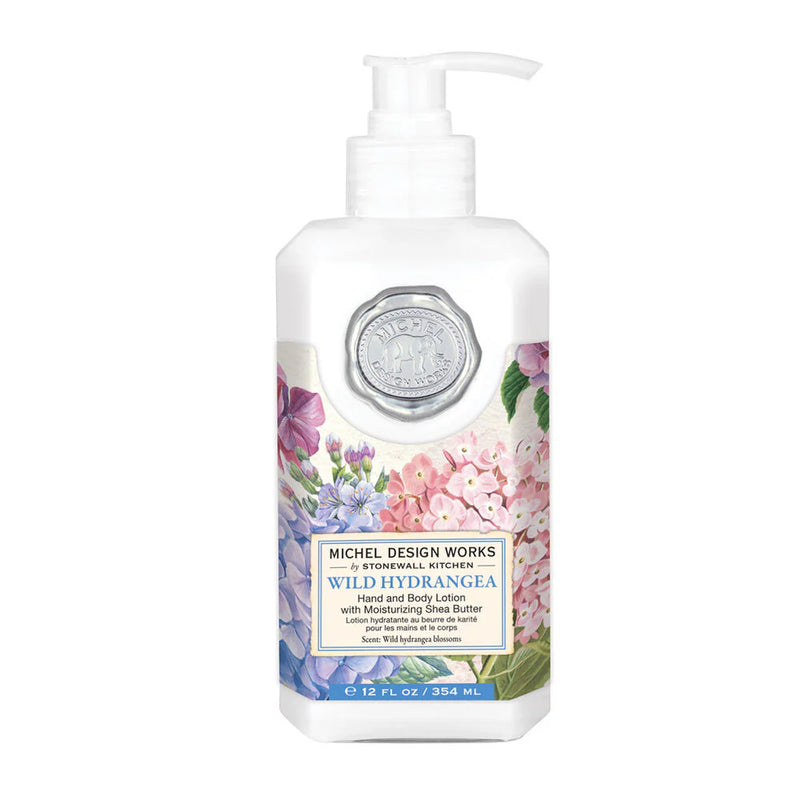 Michel Design Works Wild Hydrangea Hand and Body Lotion | Putti Fine Furnishings