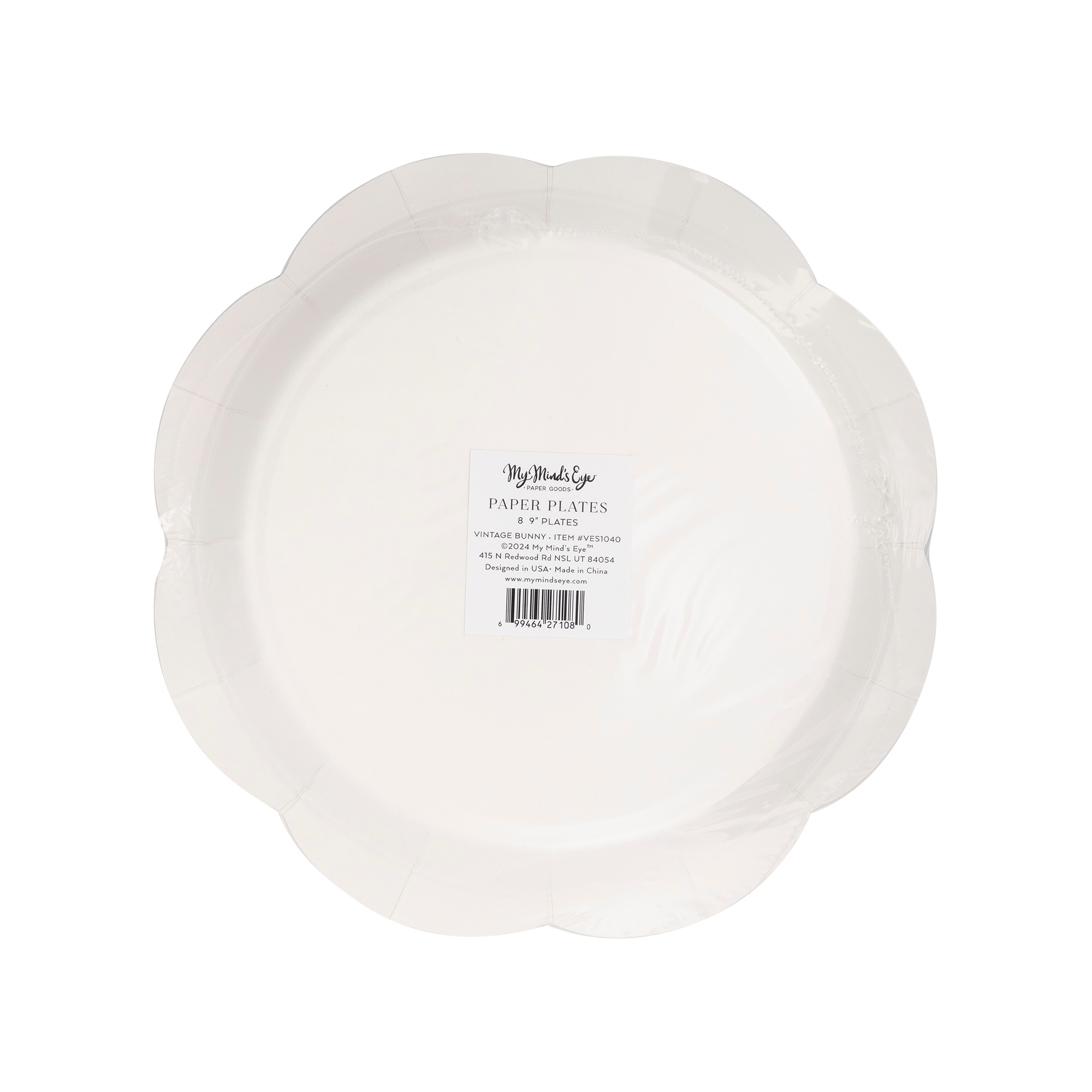 Vintage Easter Paper Plate