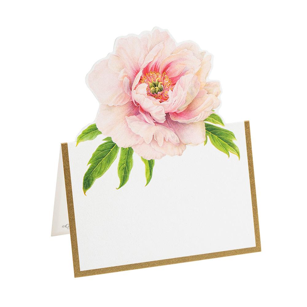 Caspari Blush Peony Place Cards | putti Celebrations Party Supplies