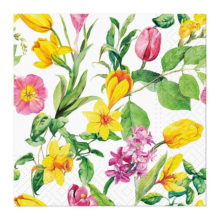 Early Spring Napkin- Cocktail