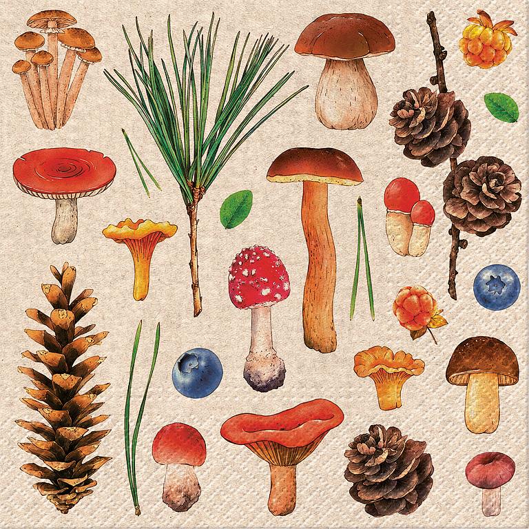 Woodland Whimsy Paper Napkin - Lunch