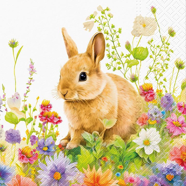 Spring Morning Napkins Paper Napkins - Lunch  | Putti Fine Furnishings