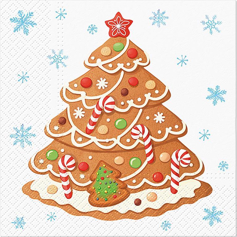 Large Gingerbread Napkins