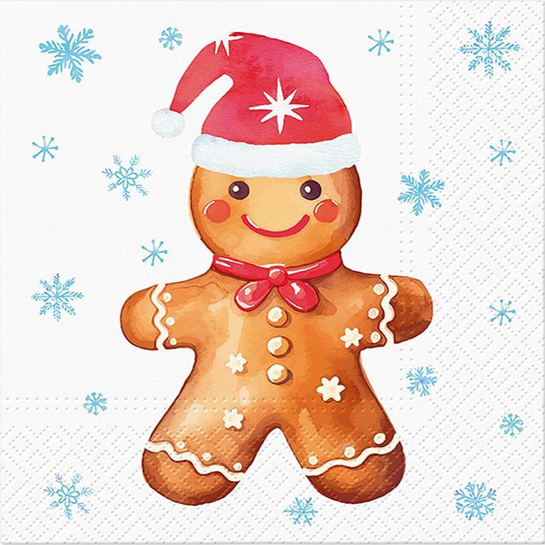 Large Gingerbread Napkins