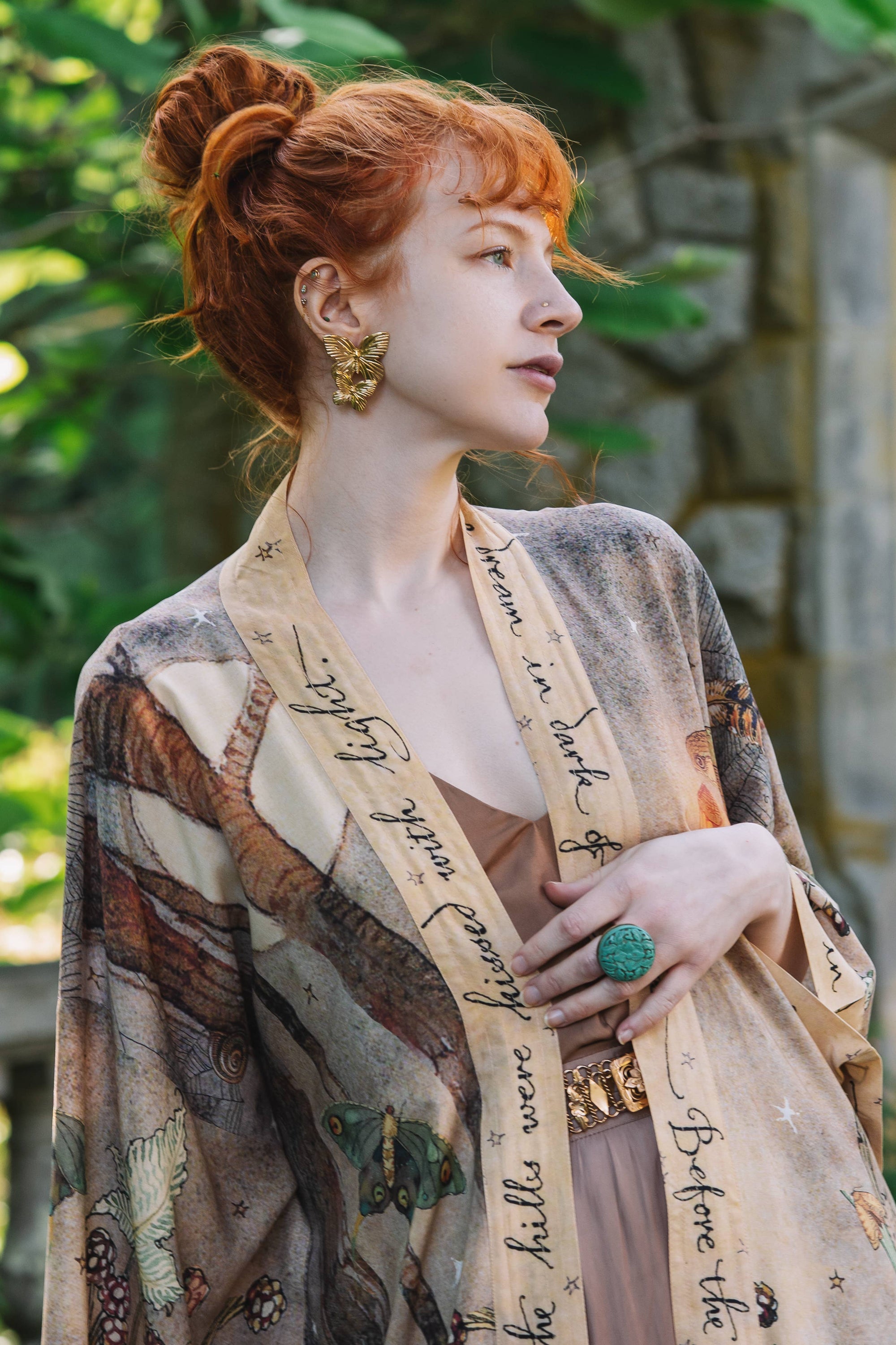 "Lovelight" Opera Duster Kimono Robe