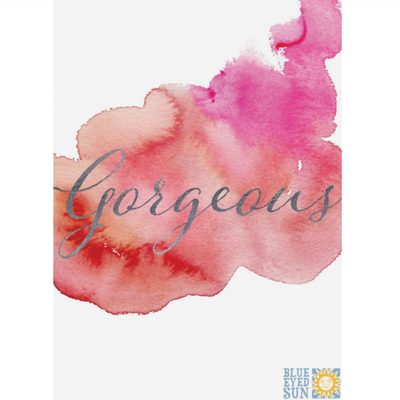 Gorgeous Water Color Greeting Card