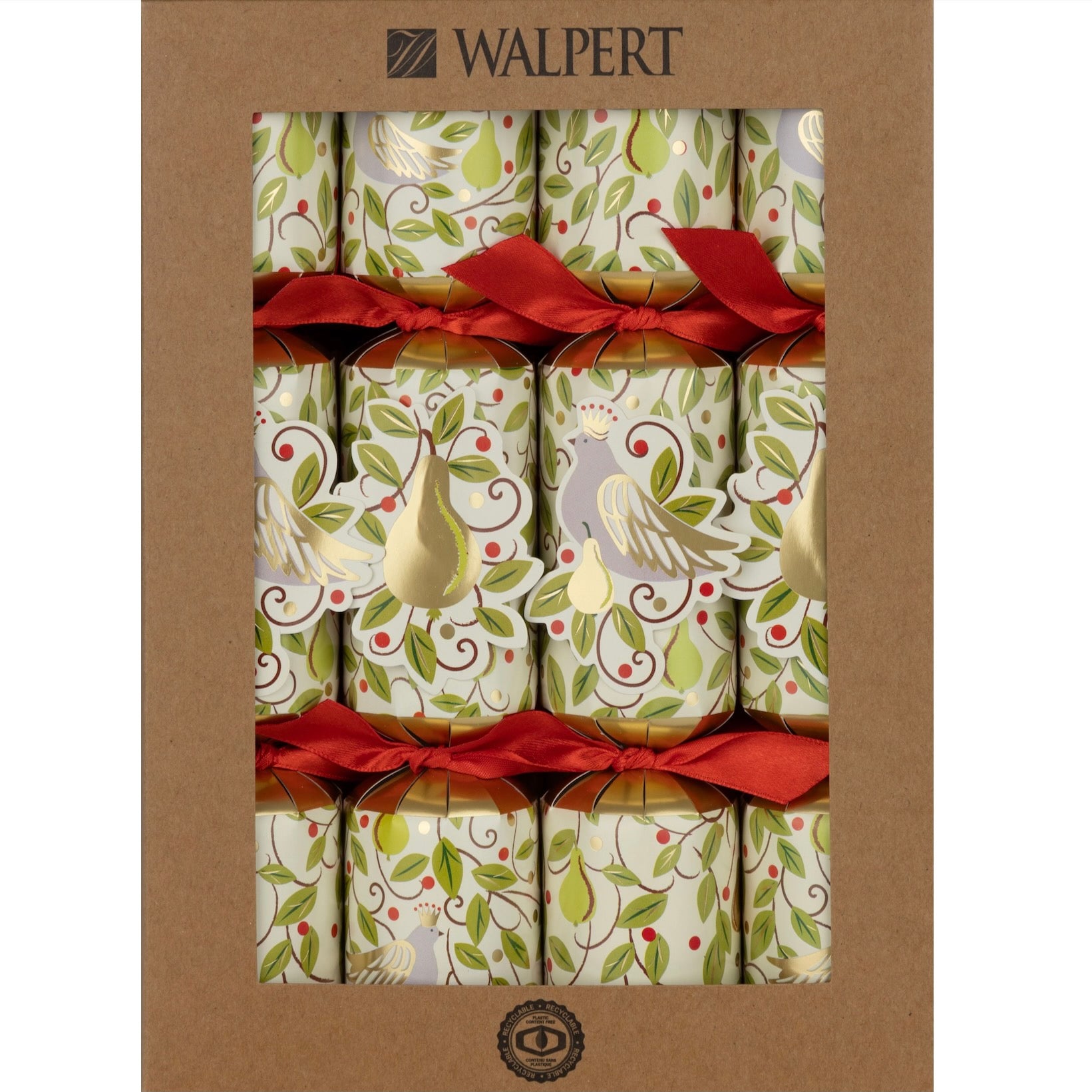 Gisela Graham Partridge & Pear Christmas Crackers