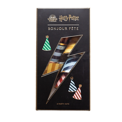 Bonjour Fête Harry Potter House Pride Stripe Party Hats