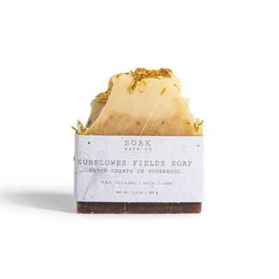 Soak Bath Co. Sunflower Fields Soap Bar