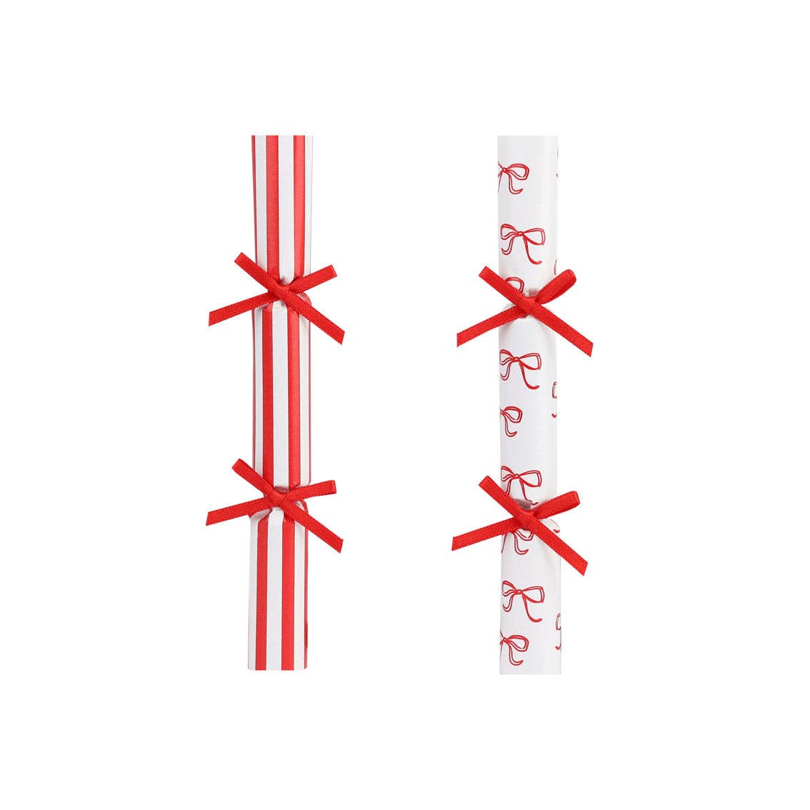 Red & White Saucer Crackers