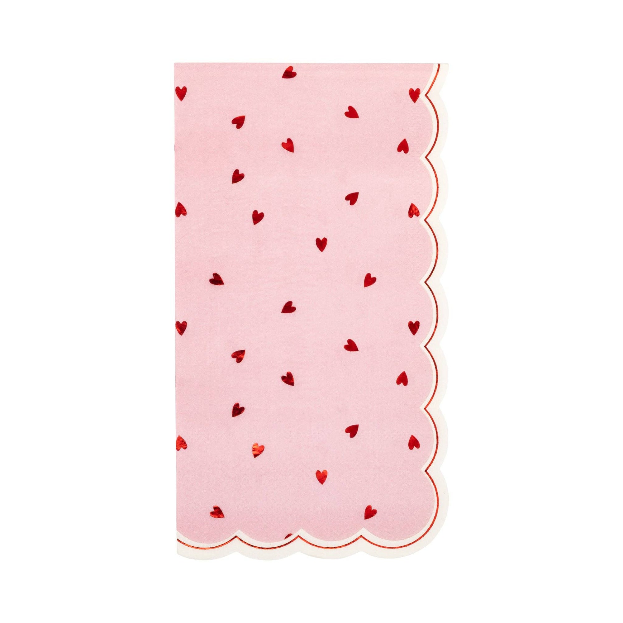 Scattered Hearts Dinner Napkin - Putti Fine Furnishings
