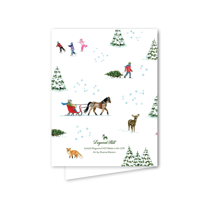 Dogwood Hill Oh What Fun Boxed Christmas Cards | Putti Christmas