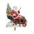 Santa in Sleigh Stocking Holder | Putti Christmas Decorations 
