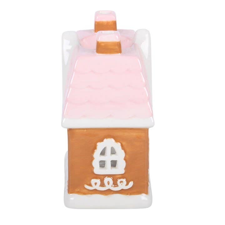 Sugarplum Gingerbread House Oil Burner and Wax Warmer