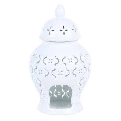 Moroccan Lantern Cut Out Oil Burner and Wax Warmer