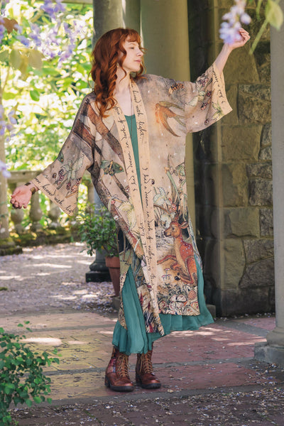 "Lovelight" Opera Duster Kimono Robe
