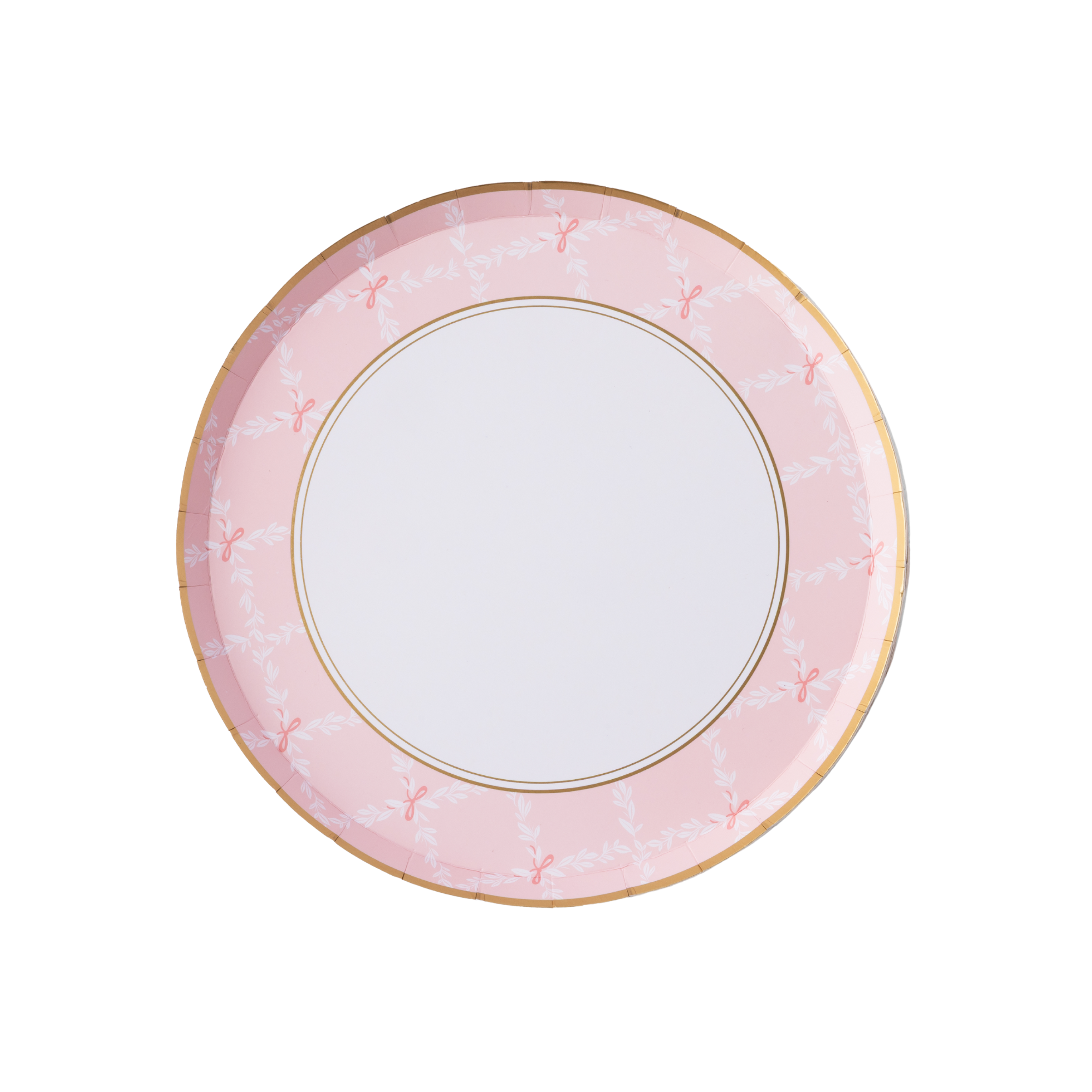 Bonjour Fête Petal Pink Trellis Small Plates