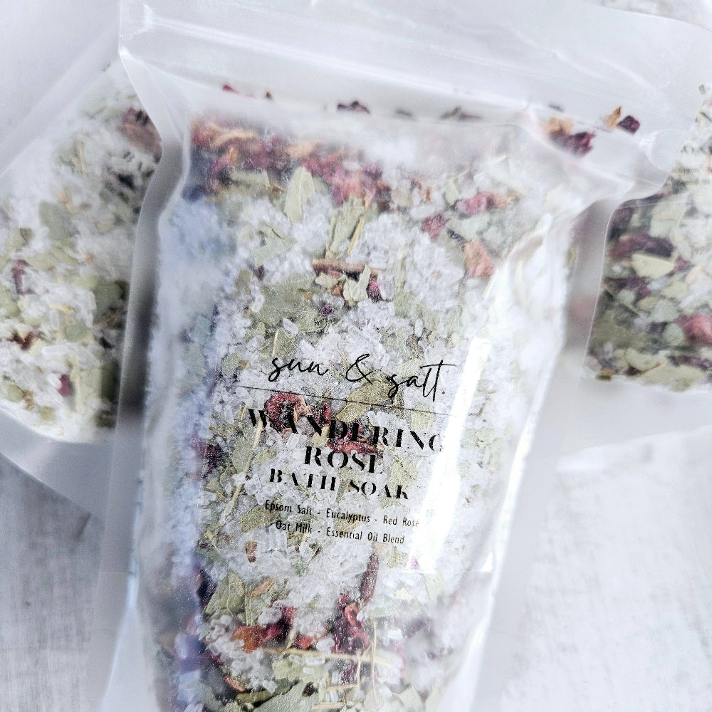Wandering Rose Bath Soak - Bath Salts