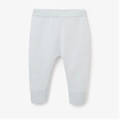 Elegant Baby Knit Cardigan & Pant Set - Pale Blue