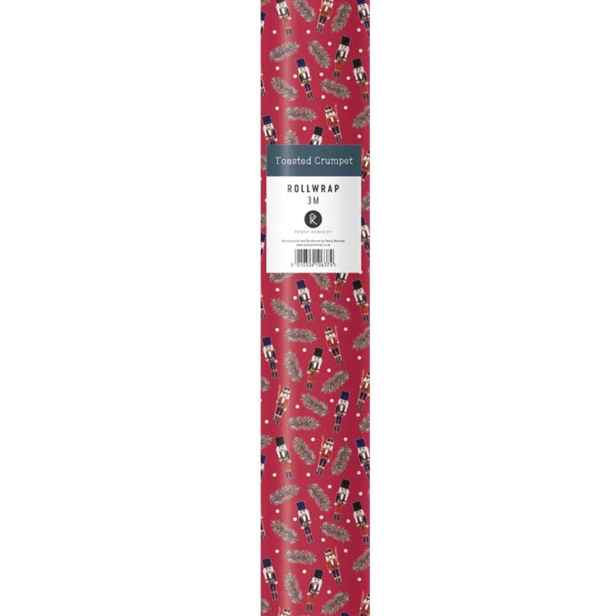 Penny Kennedy "Nutcrackers" Christmas Wrap Roll