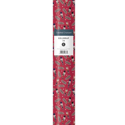 Penny Kennedy "Nutcrackers" Christmas Wrap Roll