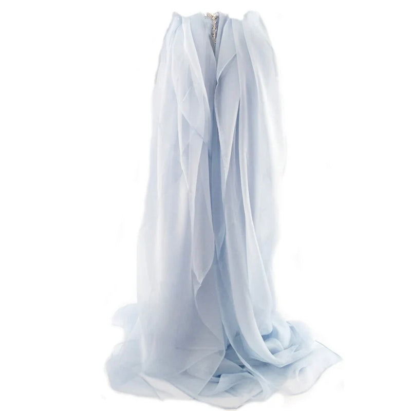 Jacquline Kent Sheer Pastel Scarf - Pale Blue