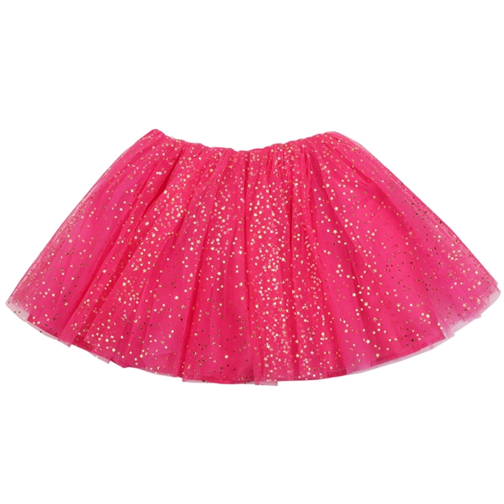 Hot Pink with Gold Stars Tutu