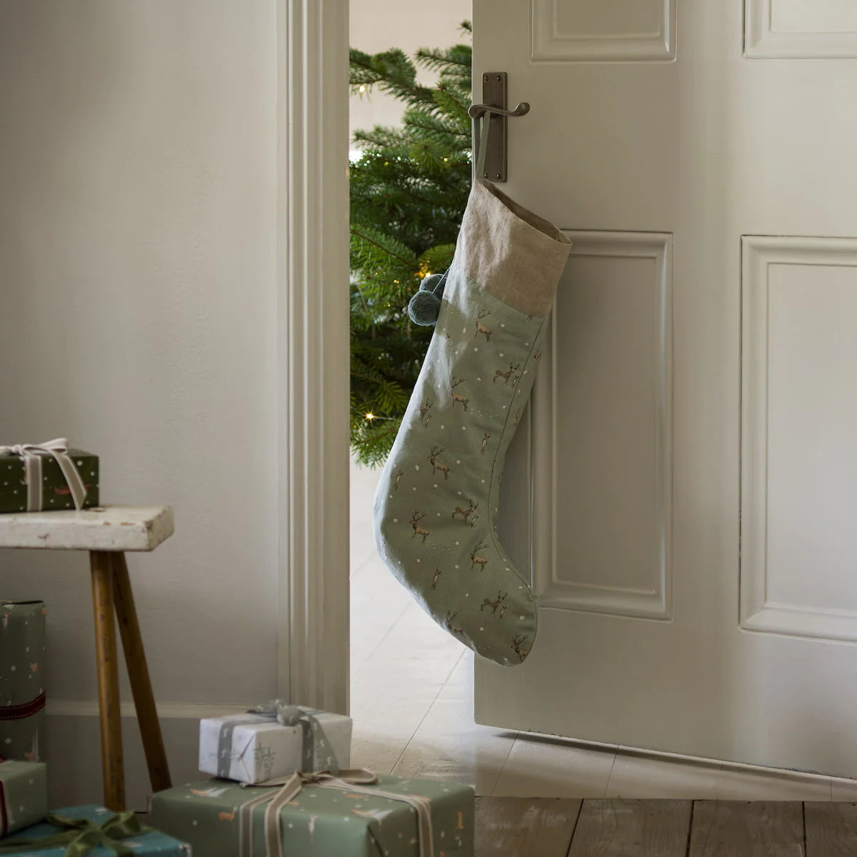 Sophie Allport Christmas Stags Christmas Stocking