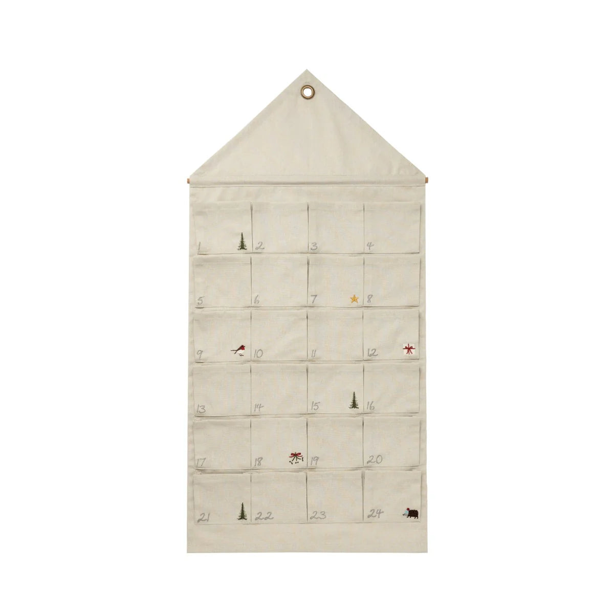 Sophie Alport Fabric Advent Calendar | Putti Christmas Decor