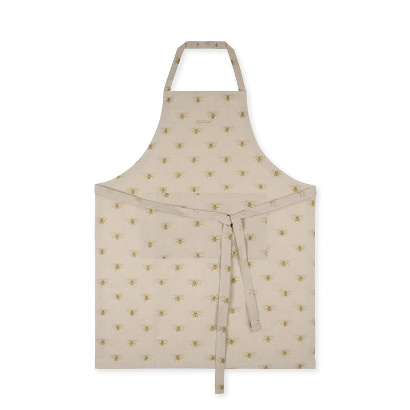Sophie Allport Bees Linen Adult Apron