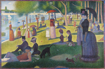 Seurat "La Grande Jatte" Walking Stick Umbrella