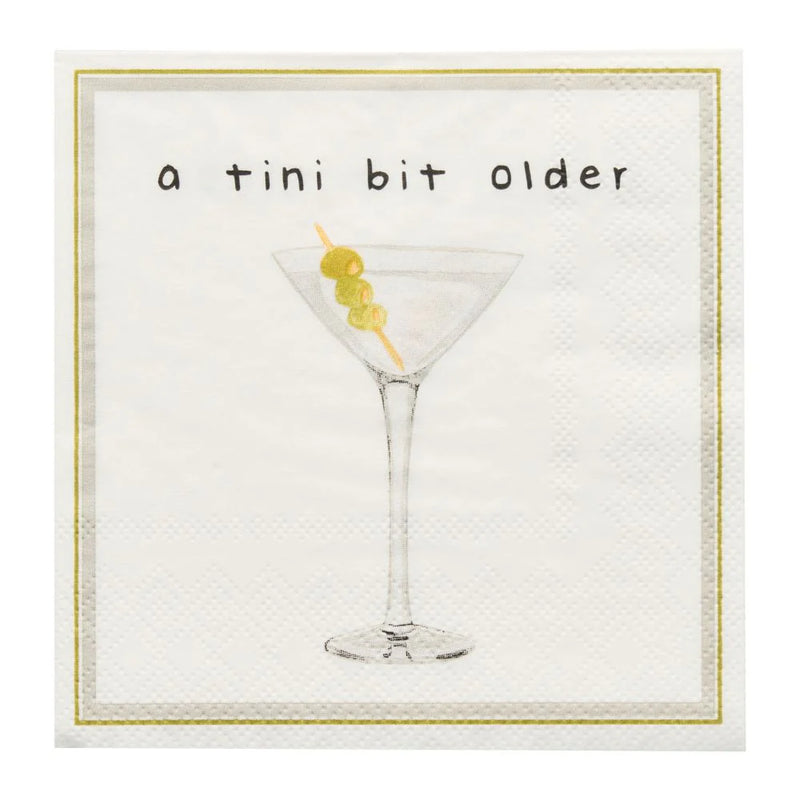 A Tini Bit Older Cocktail Napkins | Putti Party Supplies