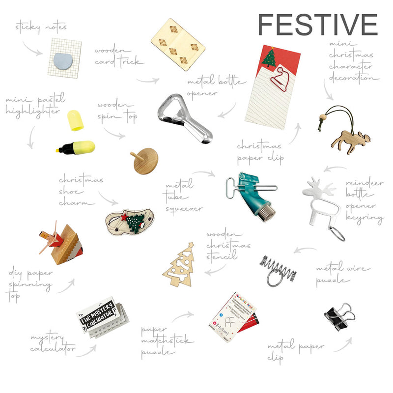 Holly & Ivy Merry Xmas Festive Christmas Crackers | Putti Christmas