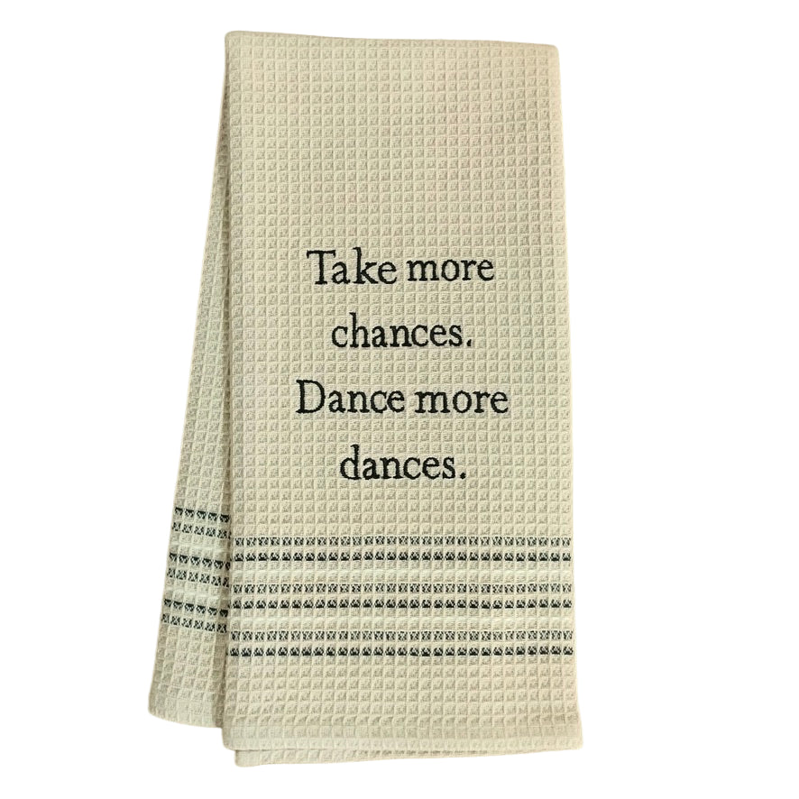 Dry Wit Towel - Dance More Dances